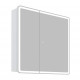 Зеркальный шкаф BelBagno Marino SPC-MAR-800/800-2A-LED-TCH Зеркальный шкаф BelBagno Marino SPC-MAR-800/800-2A-LED-TCH
