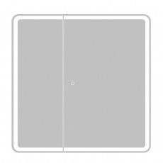 Зеркальный шкаф BelBagno Marino SPC-MAR-800/800-2A-LED-TCH
