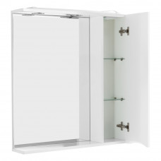 Зеркальный шкаф правосторонний BelBagno MARINO-SPC-800/750-1A-BL-P-R