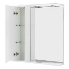 Зеркальный шкаф левосторонний BelBagno MARINO-SPC-700/750-1A-BL-P-L