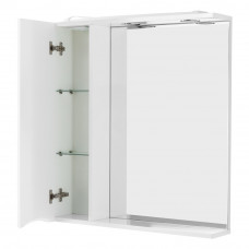 Зеркальный шкаф левосторонний BelBagno MARINO-SPC-800/750-1A-BL-P-L