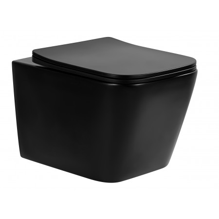 Унитаз подвесной Purete PRT-M205Nb 510*345*340 мм Унитаз подвесной Purete PRT-M205Nb 510*345*340 мм